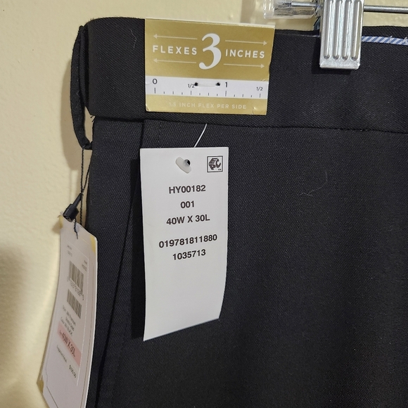 NWT Haggar premium stretch suit separate pants black classic fit size 40‎ - Picture 5 of 14